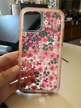 OtterBox Pink Floral Clear iPhone 12 Pro Case